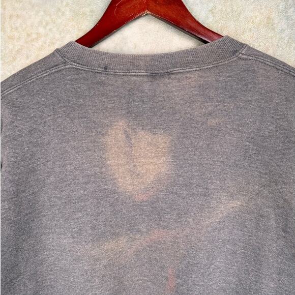 VTG 90s Russell Athletic Crewneck Sweatshirt Mens Sz L Gray USA Made Pullover - Picture 8 of 8